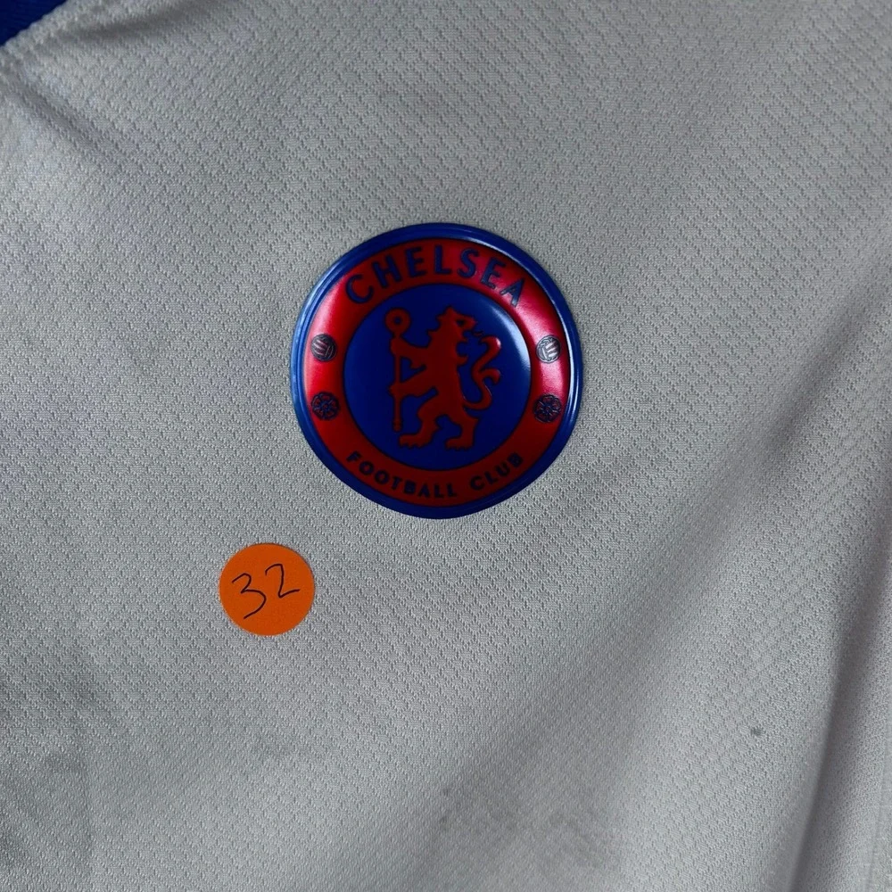 Nike Chelsea FC Cole Palmer‎ 20 Away Jersey White Blue Soccer Shirt Youth Large